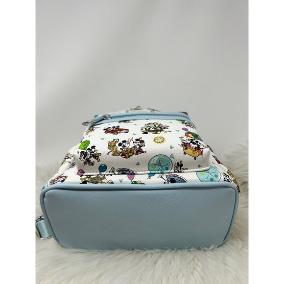 Disney Parks Loungefly Mickey & Minnie's Runaway Railway Mouse Mini Backpack - Picture 5 of 5